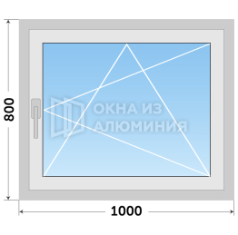 Окно Алютех фабричное AL-970